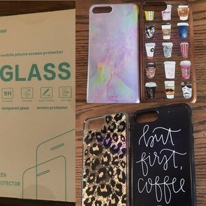 iPhone 8 Plus 📱 accessories bundle 👏🏽